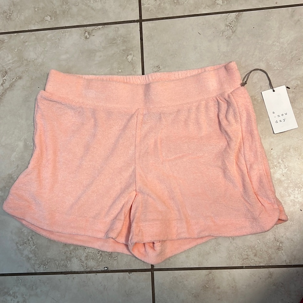 NWT a new day terry cloth shorts
